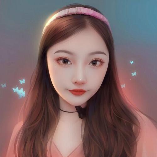 换个新头像吧仿真唯美女生真人手绘头像比真人照片还好看