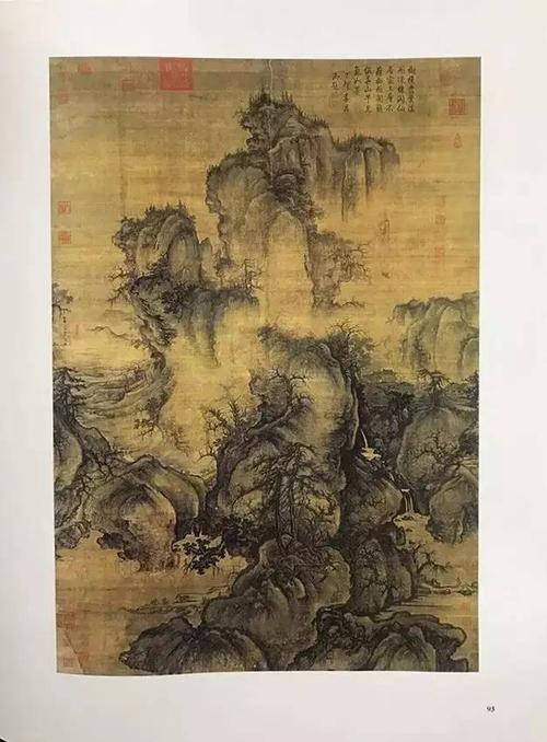 北宋著名画家郭熙的代表作《早春图》