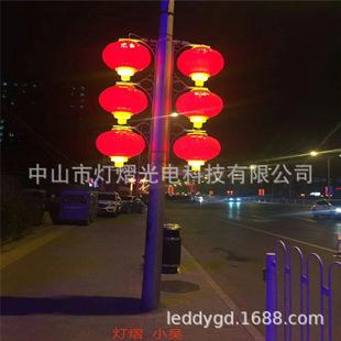 路灯灯笼图片