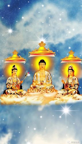 阿弥陀佛高清法相壁纸