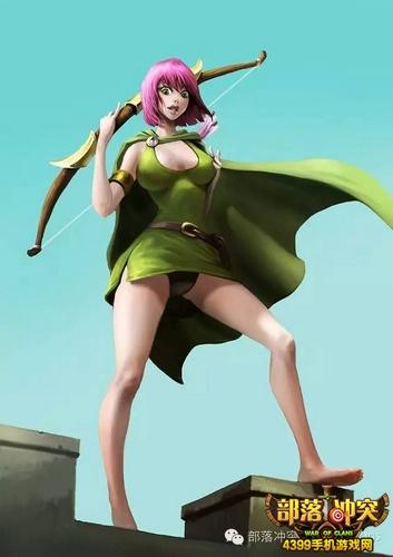 【作品展】整装待发 部落冲突弓箭mm个人秀