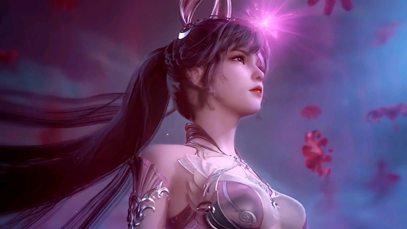 斗罗大陆女角色小舞3d高清图