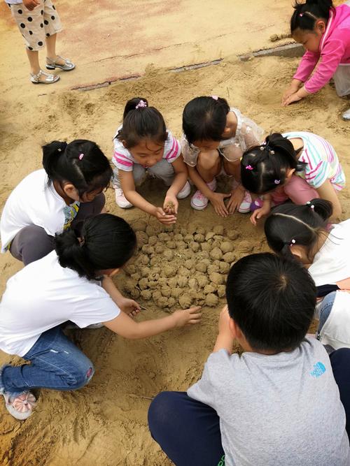 沙子的乐趣——天元幼儿园大一班玩沙区探索活动