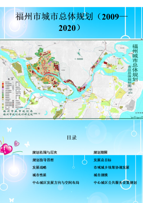 10年【到2020年】福州市城市总体规划.doc