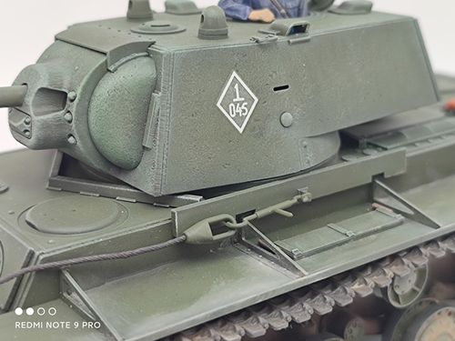 田宫(35372)-1/35苏联kv-1重型坦克1941早期型-制作过程 - 哔哩哔哩