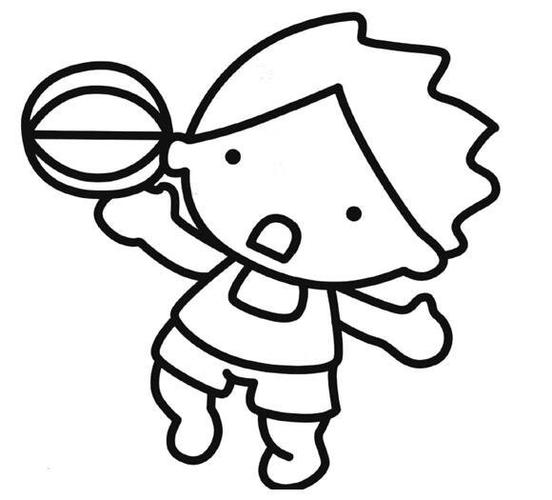 幼儿锻炼身体简笔画 (第1页)