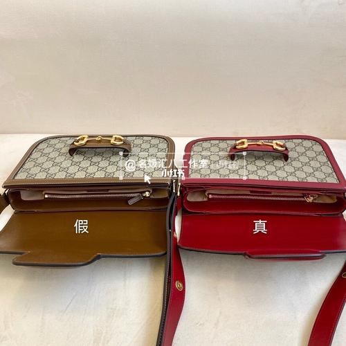 太惊艳75gucci马衔扣1955马鞍包真假对比