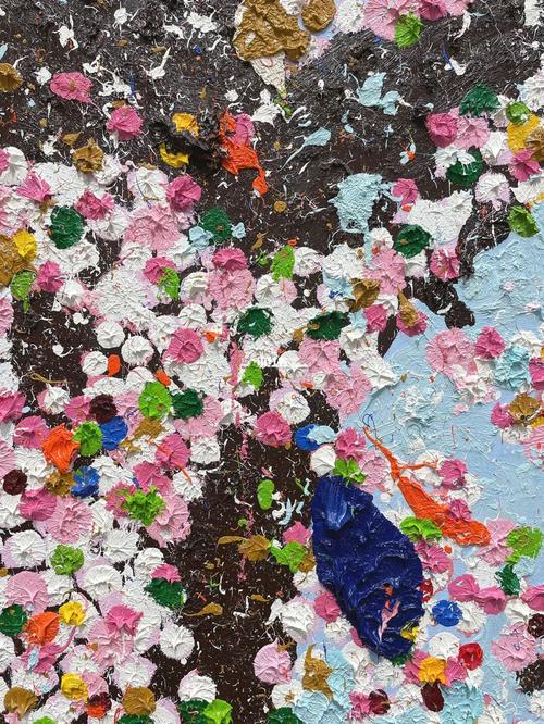 巴黎展览|damien hirst    盛开的樱花94_展览_艺术
