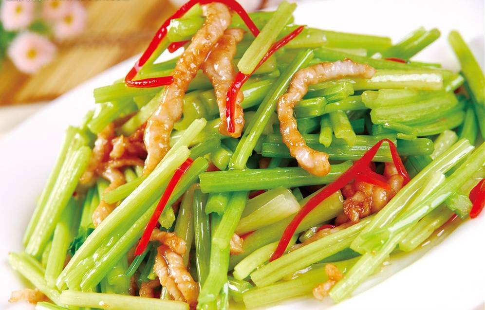 芹菜炒肉肉怎么做好吃