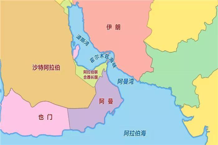 资料图:霍尔木兹海峡所在波斯湾地区