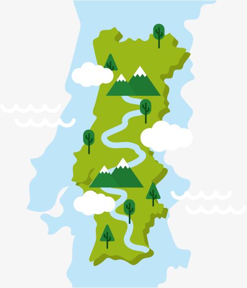 中欧地图中欧绿地