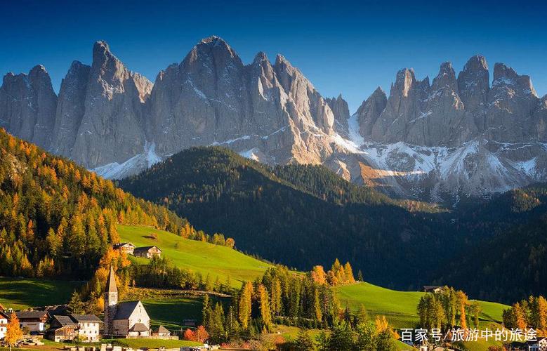 去连绵起伏的阿尔卑斯山,寻找梦中的童话世界