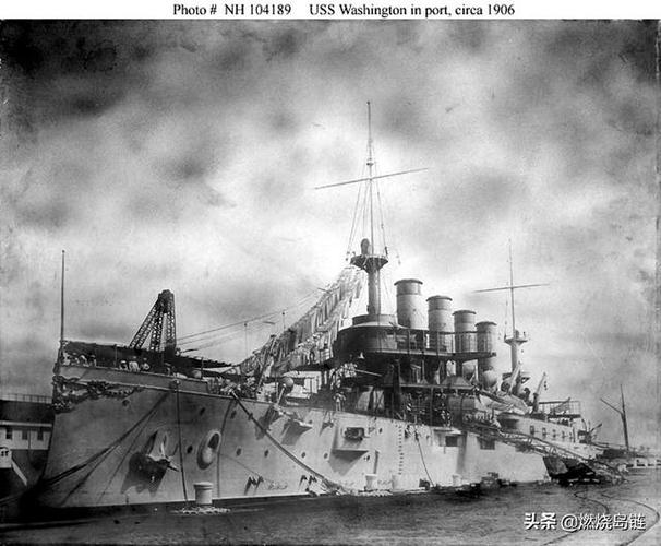 美国末代装甲巡洋舰——"田纳西"级装甲巡洋舰