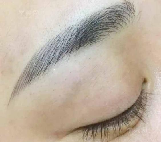线条眉不上色的原因分析!