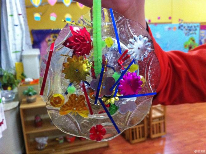 龙山中心幼儿园小一班手工制作——冻冰花