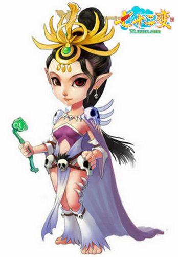 游戏 正文  《西游记》中的白骨精虽然狡猾阴险,但是在《七十二变》中