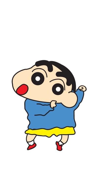 蜡笔小新 "#卡通动漫&手机壁纸""