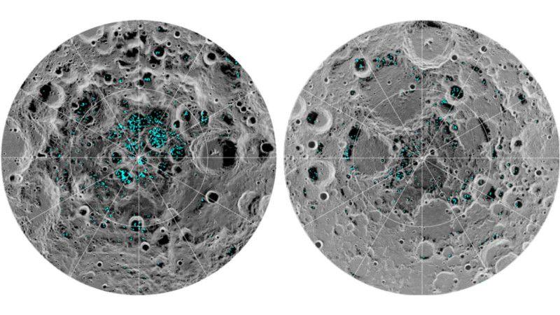 月球表面存在水冰?nasa发布确凿证据