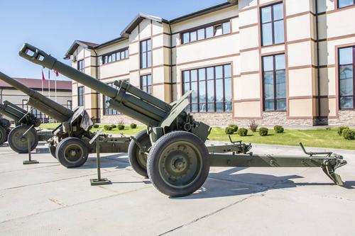 大口径. 152-mm榴弹炮d-1型号为年度1943