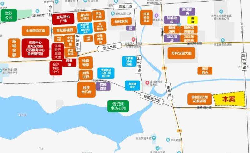 42亿竞得金坛华科园宅地,楼面价5987元