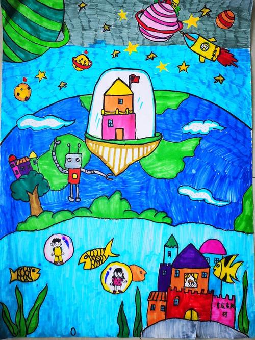 中国梦·青春梦·科学梦-少儿科幻画大赛