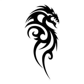 图腾龙纹身图案