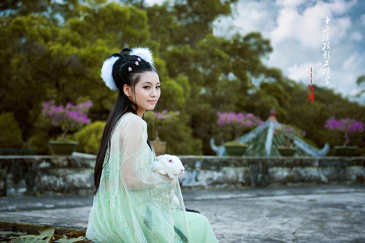 古装人像摄影《嫦娥》