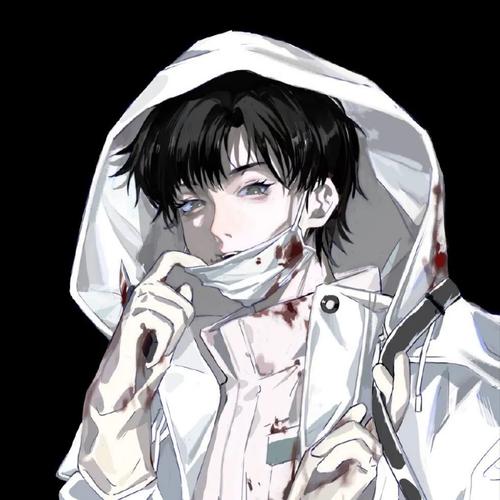 动漫男头|帅气男生头像 手绘插画头像