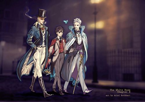 莫里亚蒂走出门的时候,身后跟着塞巴斯蒂安.