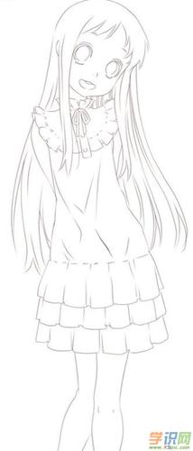 学识网 爱好 学画画 铅笔画    日本动漫形象生动,故事有趣,吸引了大