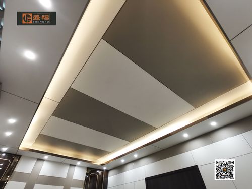 【盛福工装】1000平方左右的展厅吊顶/墙面/门案例(4)