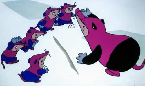 黑猫警长:鼹鼠在教孩子们找食物,还每人发了个眼镜,好