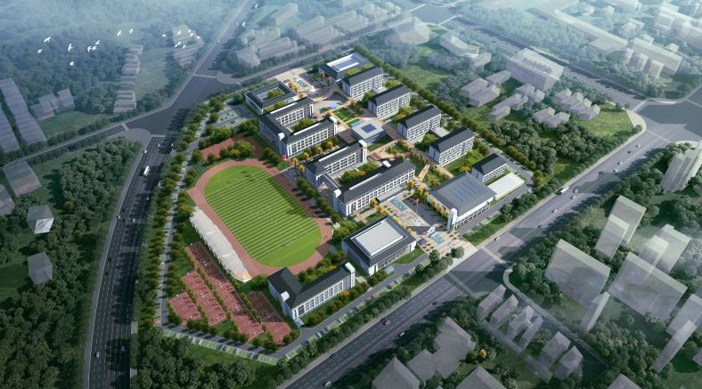 烟台一中新校区规划建筑设计方案公示落户幸福新城