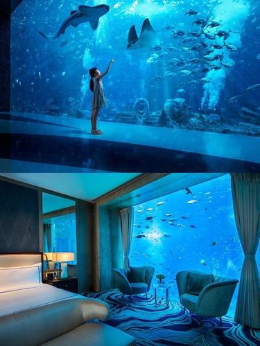 三亚亚特兰蒂斯超值套餐!住李现同款房间,再畅玩水世界 水族馆