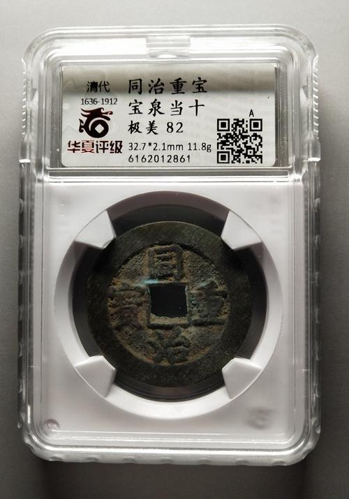 82分同治通宝当十