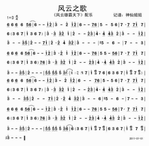 风云之歌简谱_简谱_中国音乐学院考级中心自由行热门攻略_音乐_钢琴