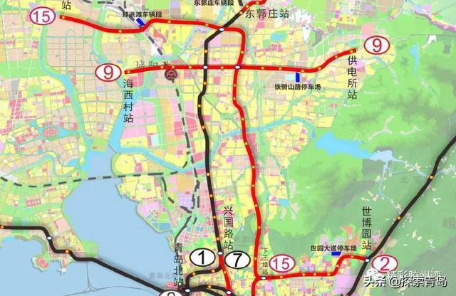 日前,【城阳区】青岛市城阳区自然资源局地铁15号线站点及周边地下