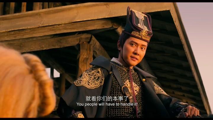 狄仁杰之四大天王中,冯绍峰混剪了.