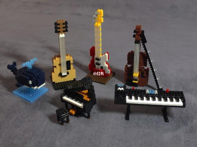 迷你积木_积木_迷你_颗粒_钢琴_乐器_小提琴_小颗粒积木_兴趣爱好