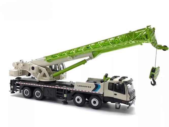 吊车模型金属比1:43福田雷萨重机loxa55q5全地面起重机合金工程吊车送