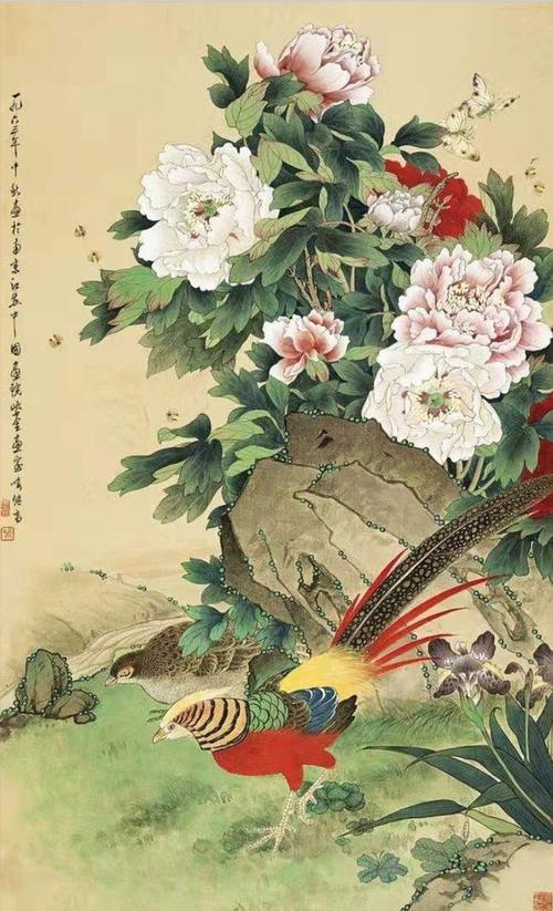 全国艺术名家邀请展——喻继高国画花鸟作品赏析