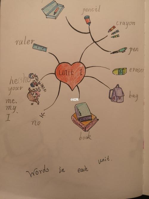 三年级英语第一单元思维导图