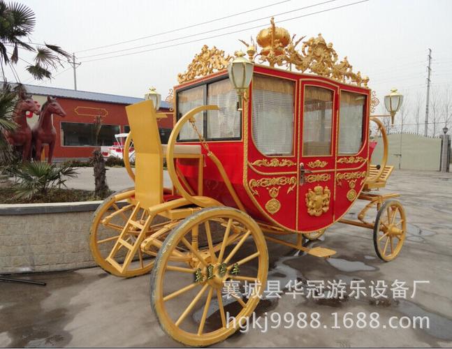 婚庆皇家马车yc-d0050型/豪华婚庆马车