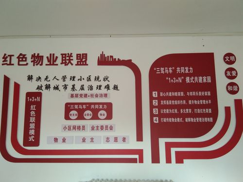 红色支部,红色物业,红色服务-解决无人管理小区难题的