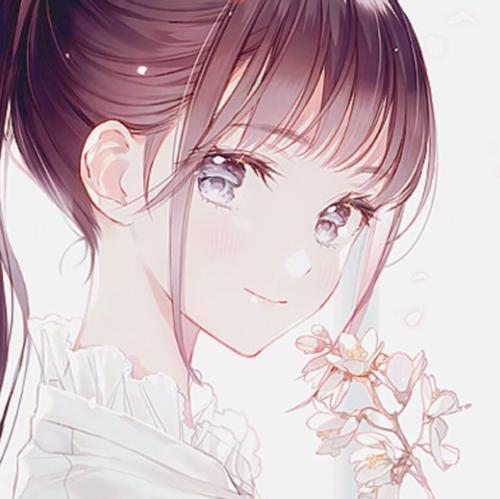 伤感女生动漫头像情侣