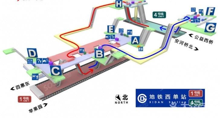西单-地铁站图片 - 第4张