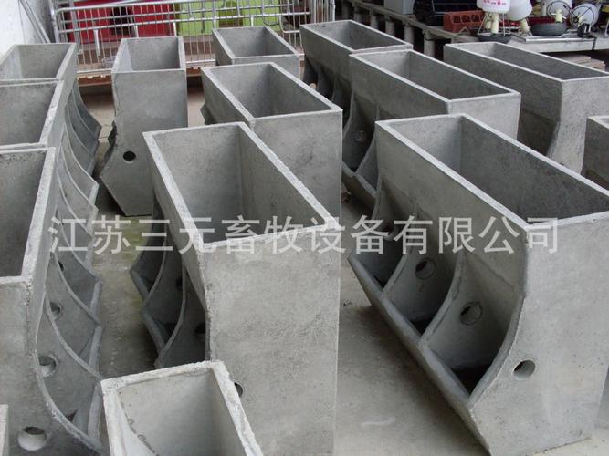 猪用3孔水泥料槽 水泥料槽 大猪水泥料槽 料槽模具
