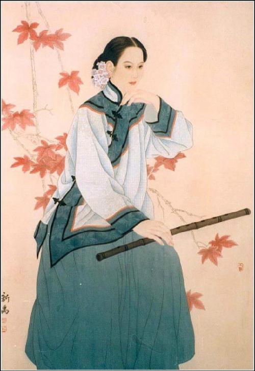 现当代工笔人物画家巡礼(中)之四十四:李新禹