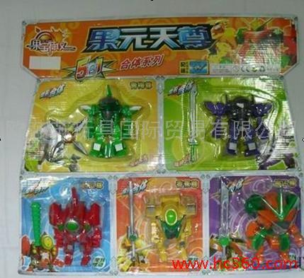 供应果宝特攻玩具武器果元天尊百变机兽卡卡龙