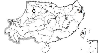 读我国南方地区图,回答下列问题